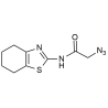 2-azido-N-(4,5,6,7-tetrahydro-1,3-benzothiazol-2-yl)acetamide