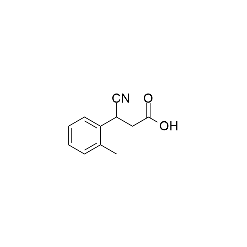 3-cyano-3-(2-methylphenyl)propanoic acid