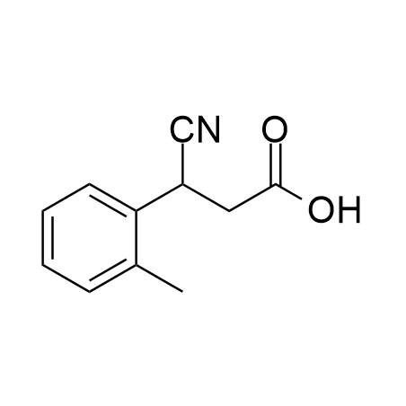 3-cyano-3-(2-methylphenyl)propanoic acid