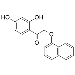1-(2,4-Dihydroxyphenyl)-2-(1-naphthyloxy)ethanone