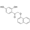 1-(2,4-Dihydroxyphenyl)-2-(1-naphthyloxy)ethanone