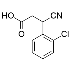 3-(2-Chlorophenyl)-3-cyanopropanoic acid