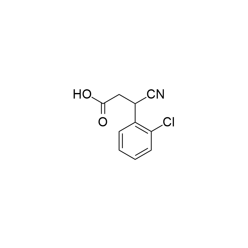 3-(2-Chlorophenyl)-3-cyanopropanoic acid