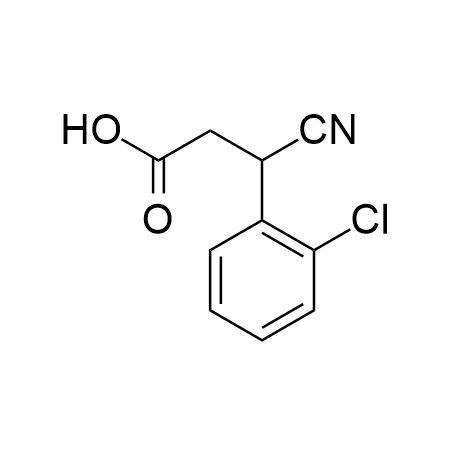 3-(2-Chlorophenyl)-3-cyanopropanoic acid