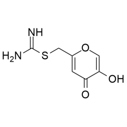 (5-hydroxy-4-oxo-4H-pyran-2-yl)methyl carbamimidothioate...
