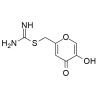 (5-hydroxy-4-oxo-4H-pyran-2-yl)methyl carbamimidothioate hydrochloride
