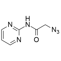 2-azido-N-(pyrimidin-2-yl)acetamide