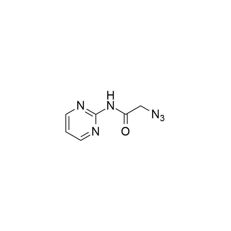 2-azido-N-(pyrimidin-2-yl)acetamide