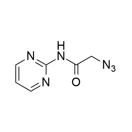 2-azido-N-(pyrimidin-2-yl)acetamide