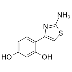 4-(2-Aminothiazol-4-yl)benzene-1,3-diol