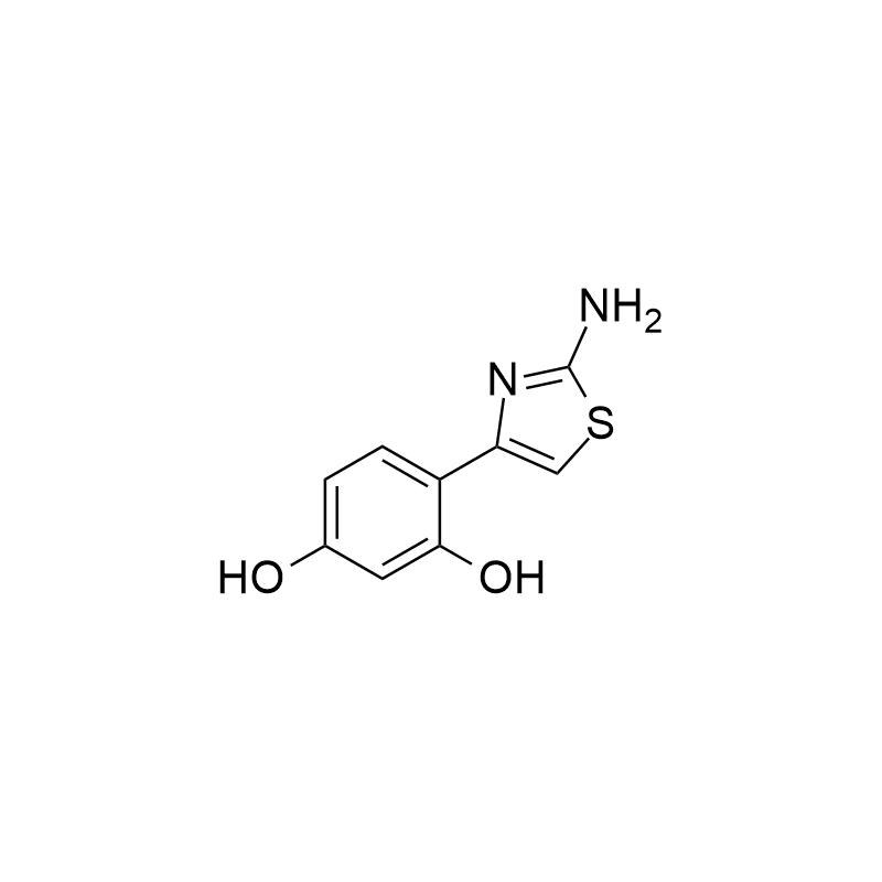 4-(2-Aminothiazol-4-yl)benzene-1,3-diol