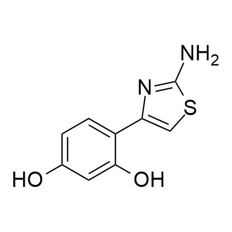 4-(2-Aminothiazol-4-yl)benzene-1,3-diol