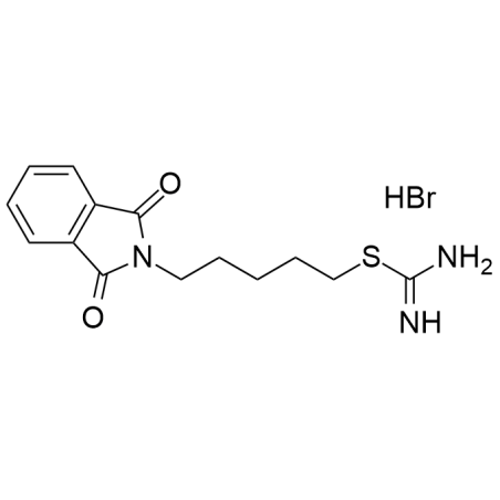 5-(1,3-dioxoisoindolin-2-yl)pentyl carbamimidothioate hydrobromide