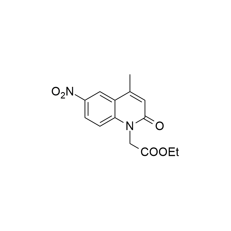 ethyl 2-(4-methyl-6-nitro-2-oxoquinolin-1(2H)-yl)acetate