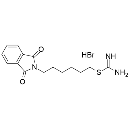 6-(1,3-dioxoisoindolin-2-yl)hexyl carbamimidothioate hydrobromide