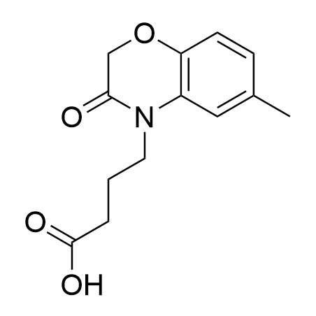 4-(6-methyl-3-oxo-2,3-dihydro-4H-benzo[b][1,4]oxazin-4-yl)butanoic acid