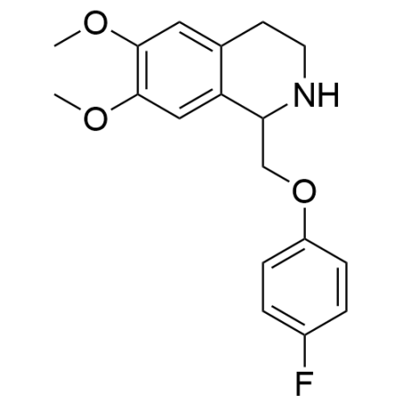 1-[(4-Fluorophenoxy)methyl]-6,7-dimethoxy-1,2,3,4-tetrahydroisoquinoline