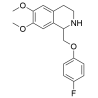 1-[(4-Fluorophenoxy)methyl]-6,7-dimethoxy-1,2,3,4-tetrahydroisoquinoline