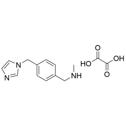 ((4-((1H-imidazol-1-yl)methyl)phenyl)methyl)(methyl)amine...