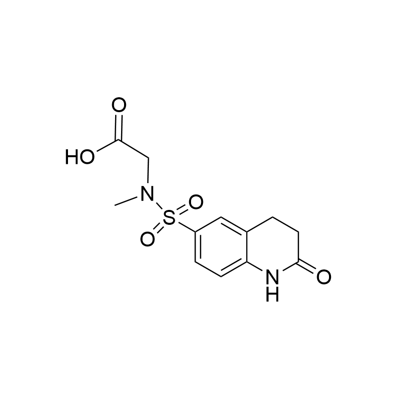 N-methyl-N-((2-oxo-1,2,3,4-tetrahydroquinolin-6-yl)sulfonyl)glycine