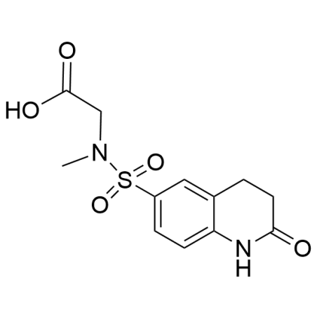 N-methyl-N-((2-oxo-1,2,3,4-tetrahydroquinolin-6-yl)sulfonyl)glycine
